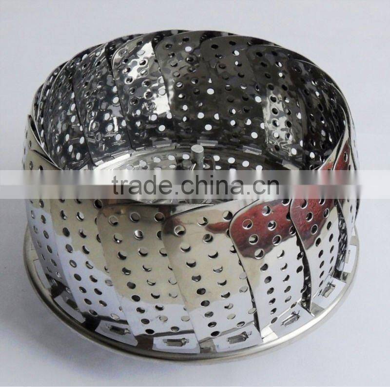 folding steamer, vegetable food steamer, collapsible steamer