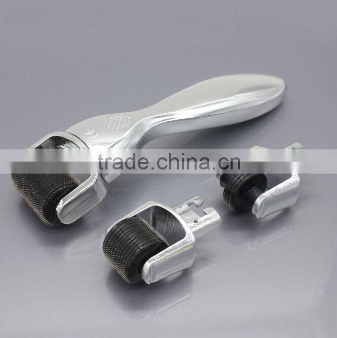 Needles replacable 3 in 1 titanium derma roller