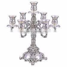 Gold Centerpieces/antique can delabra/5 Arm Gold Candleabra