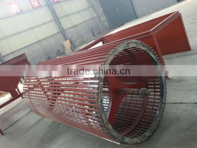 Threshing machine for palm fruit bunch