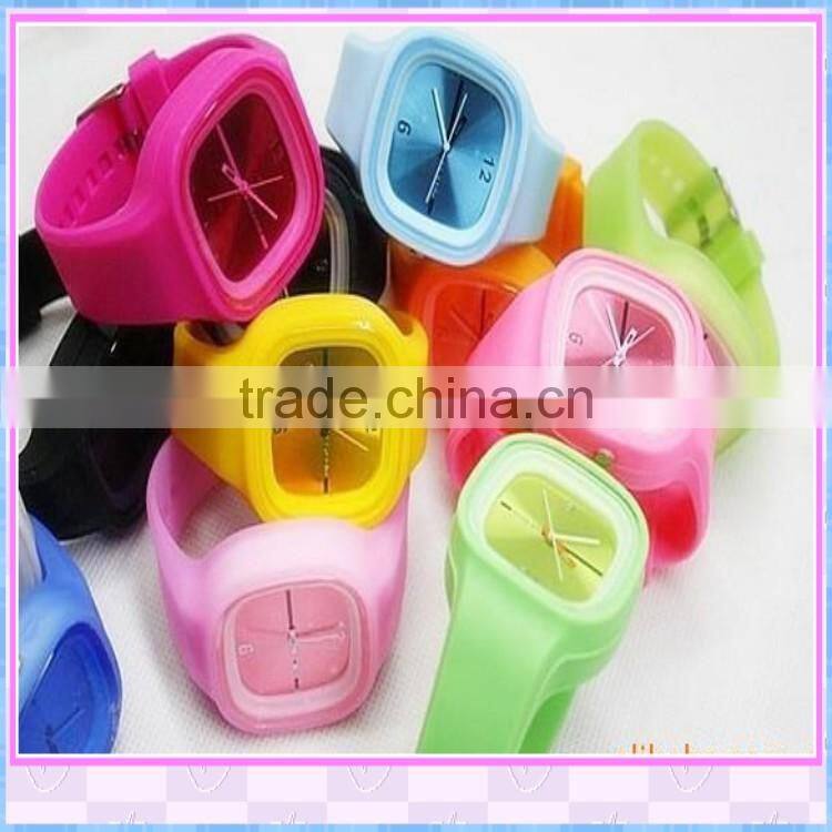 Many new type silicone Rubber wristband watch