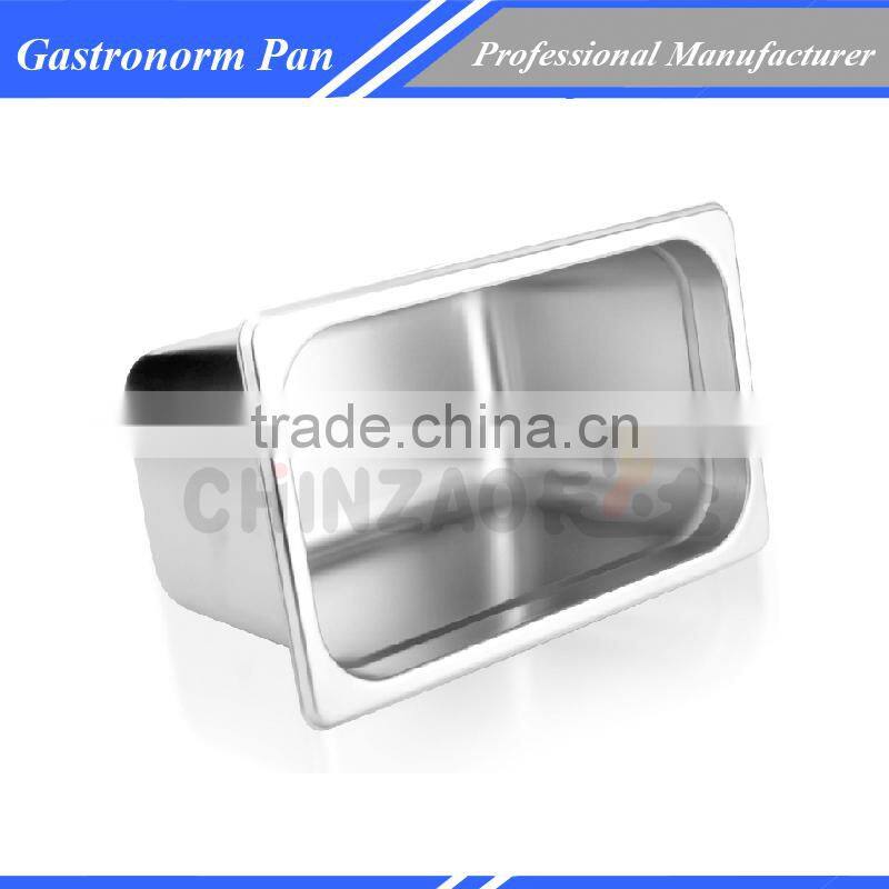 1/4 Share Plate Stainless Steel Gastronorm Container Seal,Gastronome Trays,Gastronome Pan 1404A