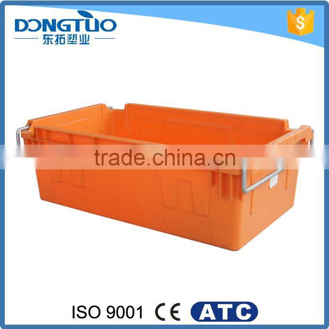 Low price plastic container with lid handle, high quality plastic container with lid handle