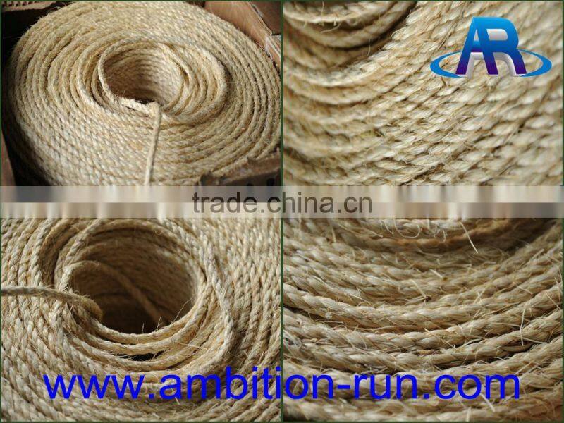 Eco- friendly twisted sisal rope