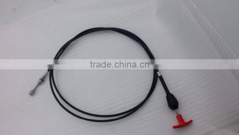 Choke cable T handle engine stop cable