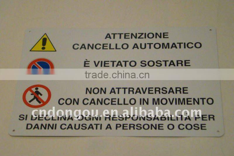 Forbidden Safety Warning signs