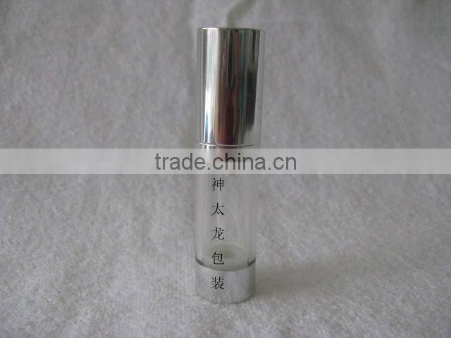 AS airless bottles aluminioum lid 15ml and 50ml
