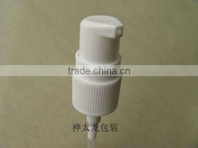 PP material cosmetic cream pump with good quality and competitive price HOT SALE18mm