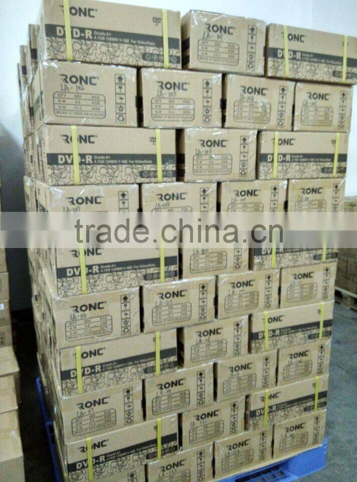 High Compatibility Blank DVDs White Inkjet Printable 16X 4.7GB Disc