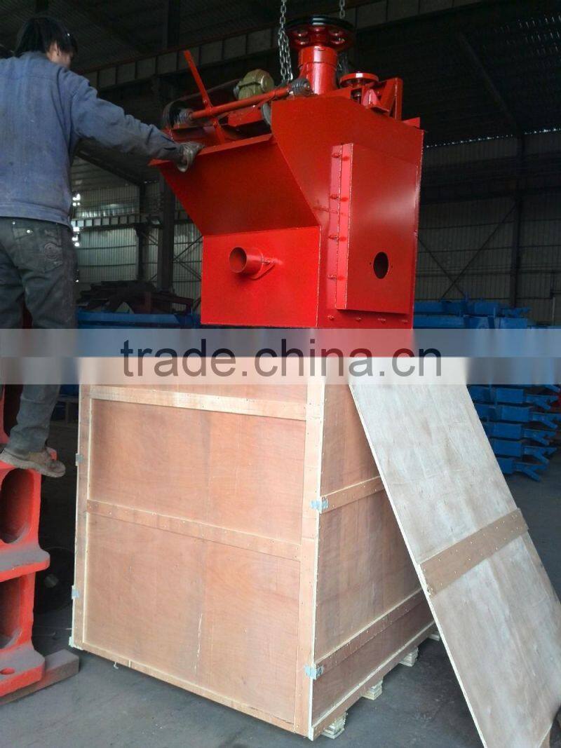 Professional design single groove flotation machine used for laboratory