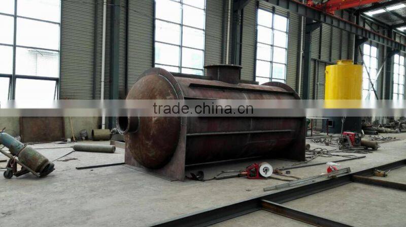 Green Machine Black Waste Oil Distillation System/Old Car Oil Distillation Line