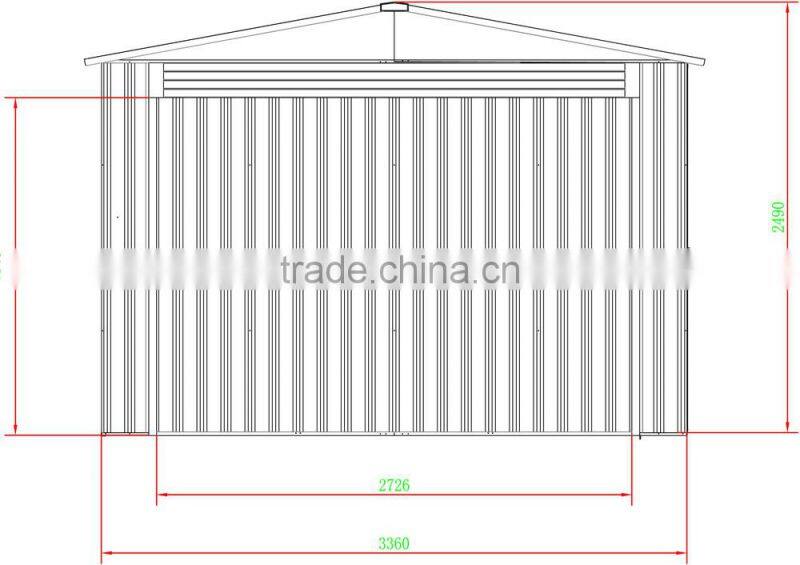 Mobile steel structure folding car garage tents