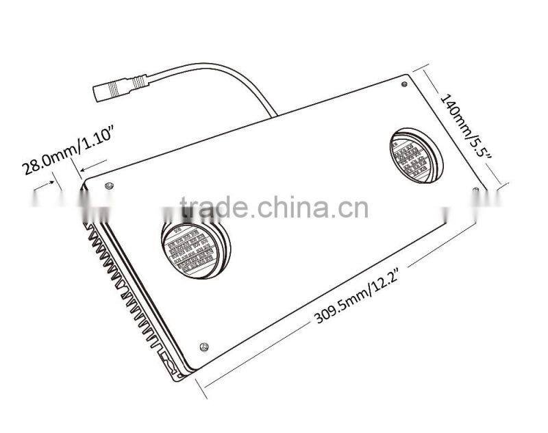 Hot selling programmable full spectrum sunrise and sunset coral reef used led aquarium light