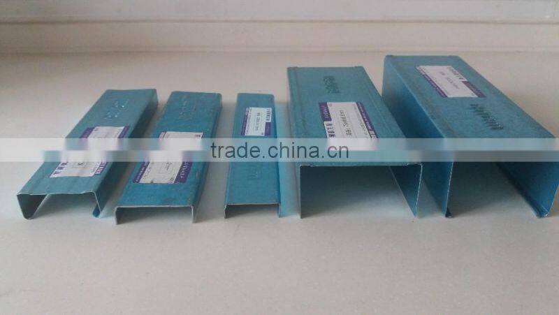 Galvanized Steel Main Channel/Omega Furring Channel, Stud and Track