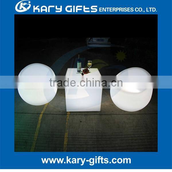 Mutil-Color Waterproof Nightclub Cheap Round LED Light Sofa