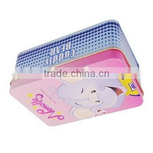 rectangular coffee bean tin box