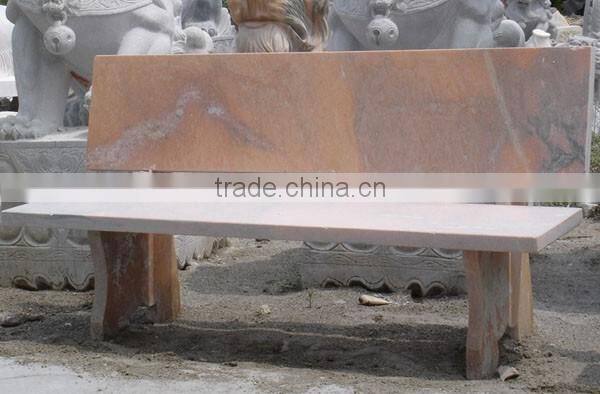 cheap granite headstone polished benches with back