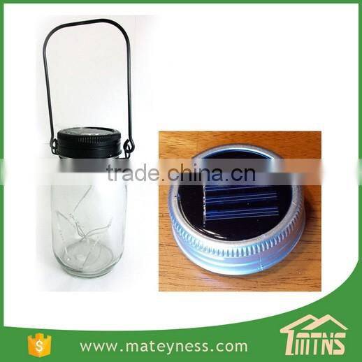 Decorative Outdoor Light Firefly Mason Solar Jar Light