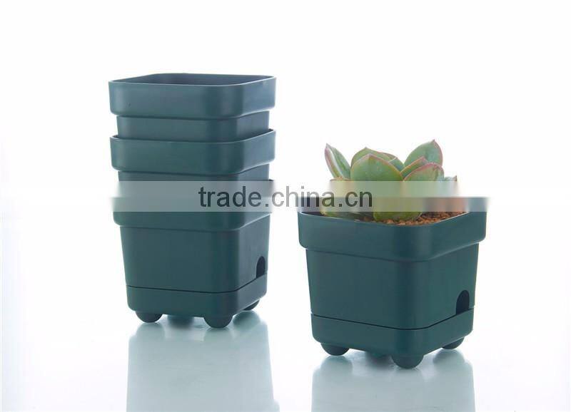 Resin Four Foot Flower Pot
