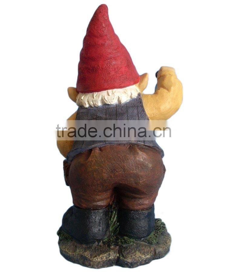 Popular welcome cute resin elf outdoor decoration