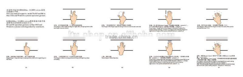 New Transparent Super Thin Glass Touch LED Backlit Universal Wired Keyboard For Windows/IOS/Android/OSX With Gesture Function
