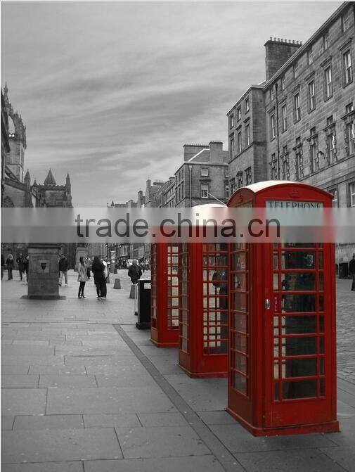 Metal crafts Red Telephone box