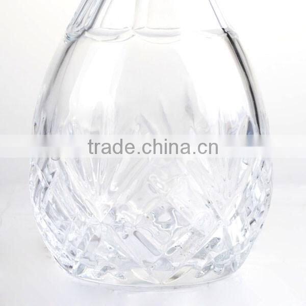 32oz drinking glass decanter single crystal wine bottle