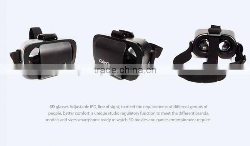 New design patent good quality color cross vr,3d vr glasses,vr shinecon supplier