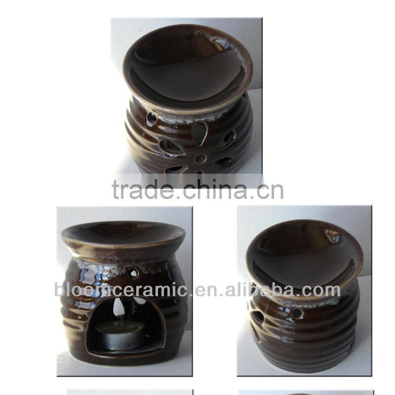 Indoor black oil fired burners