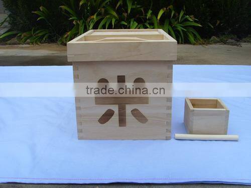 storage use wood packaging rice box 5 kg 10 kg wooden flour box