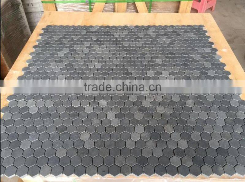 Bluestone Mosaic Tiles hexagon Mosaic Tile