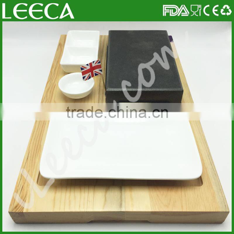 Lava stone grill | lava stone cooking set | lava stone for bbq
