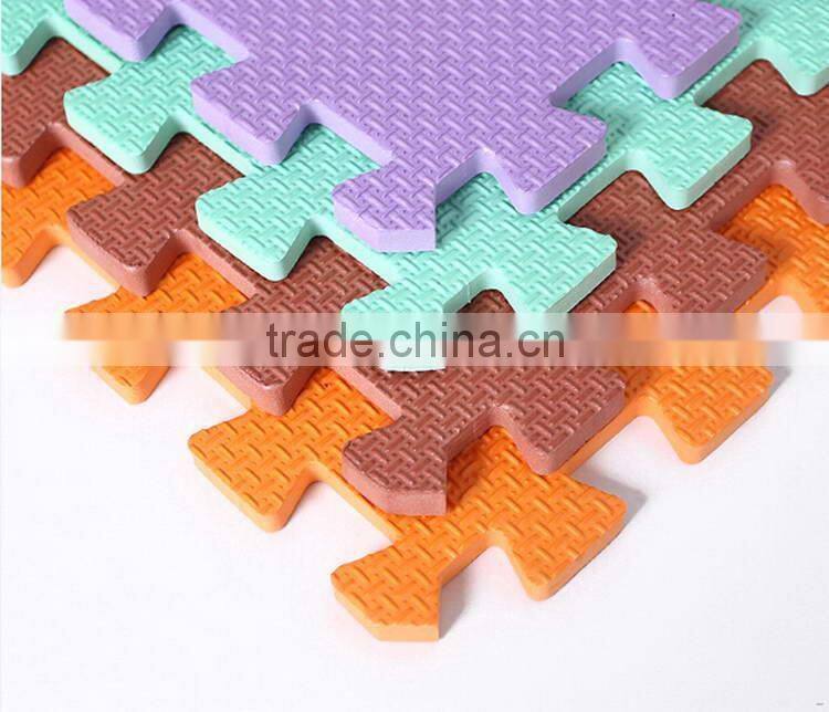 2016 hot sale hot-sale eva foam baby play puzzle mat