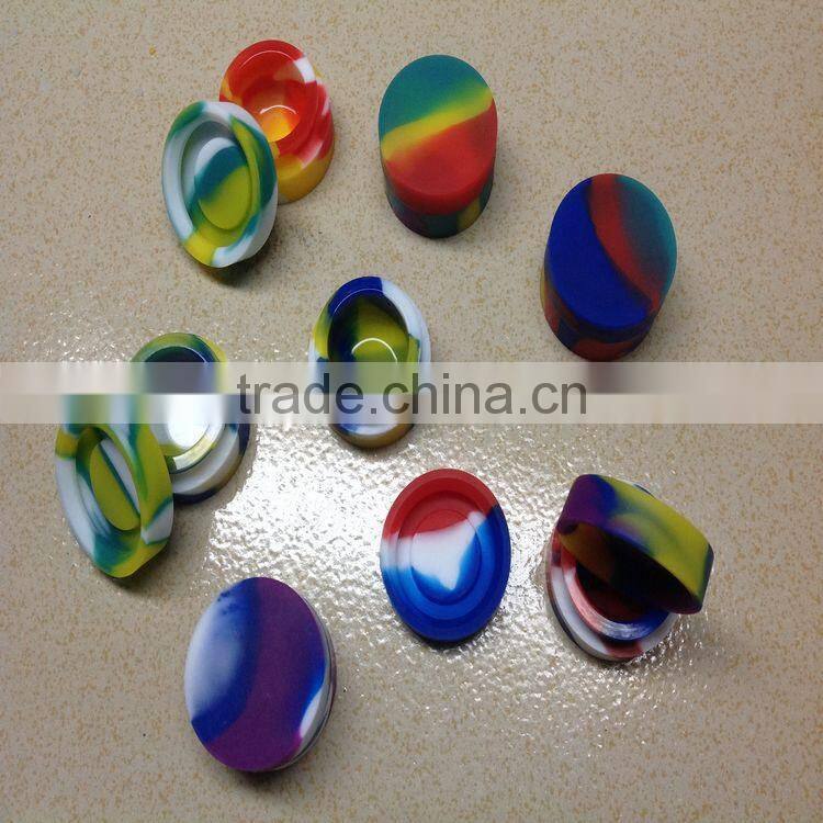 wholesale container silicone jars or wax oil extract|Silicone non-stick container|silicone small container
