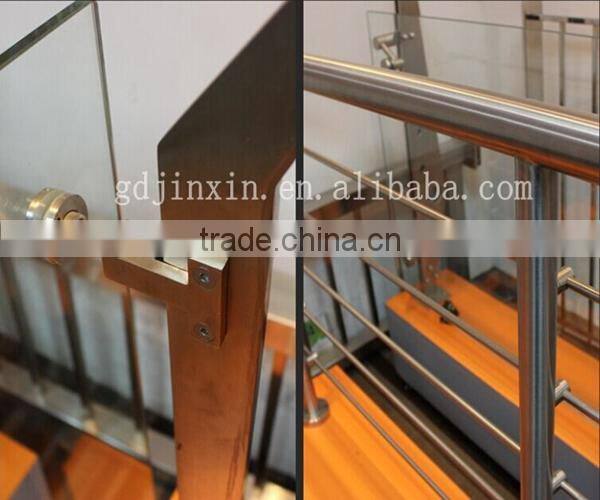 JINXIN stainless steel handrail_outdoor stair railing staircase column in malaysia