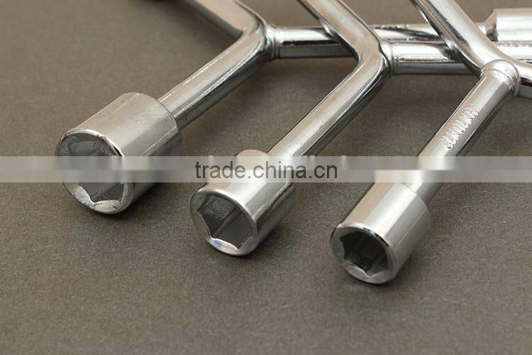 High quality steel Y type double ended socket wrench