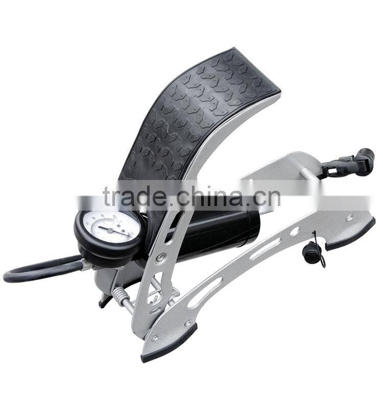 Single cylinder high pressure foot pump