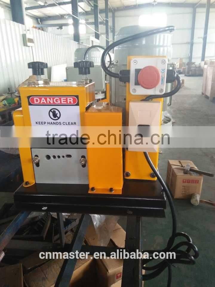 Automatic scrap wire stripping machine for cable spliting (AWS13)