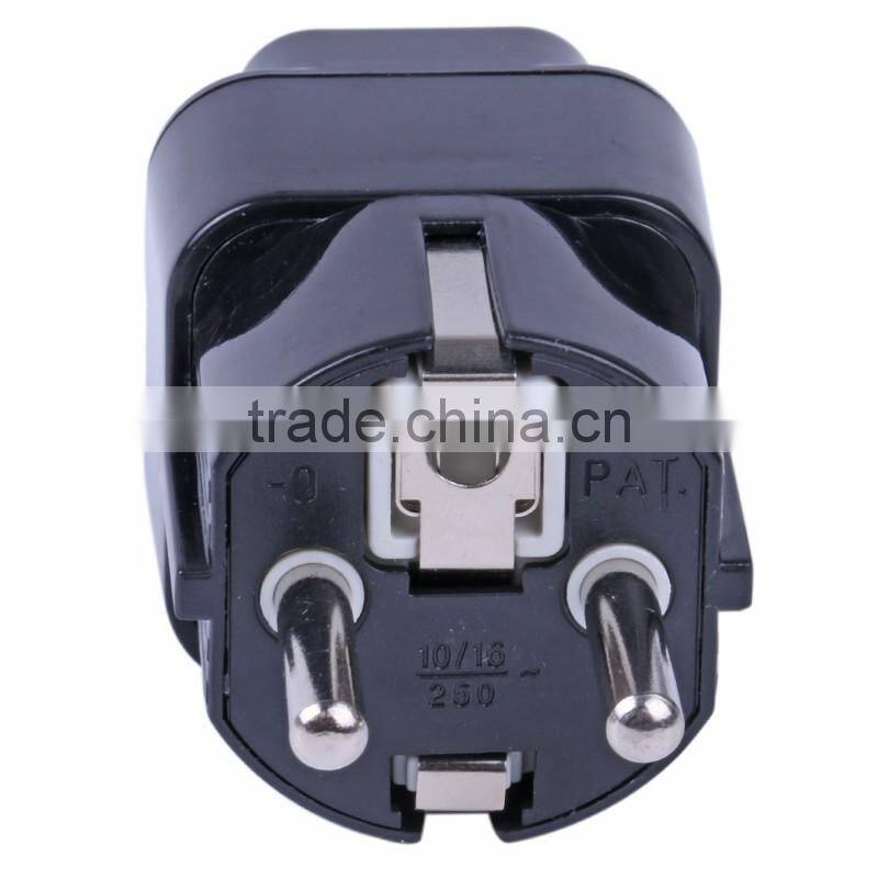 Universal AU UK EU AC to EU Travel Power Plug Charger Adapter Converter(WD-9)