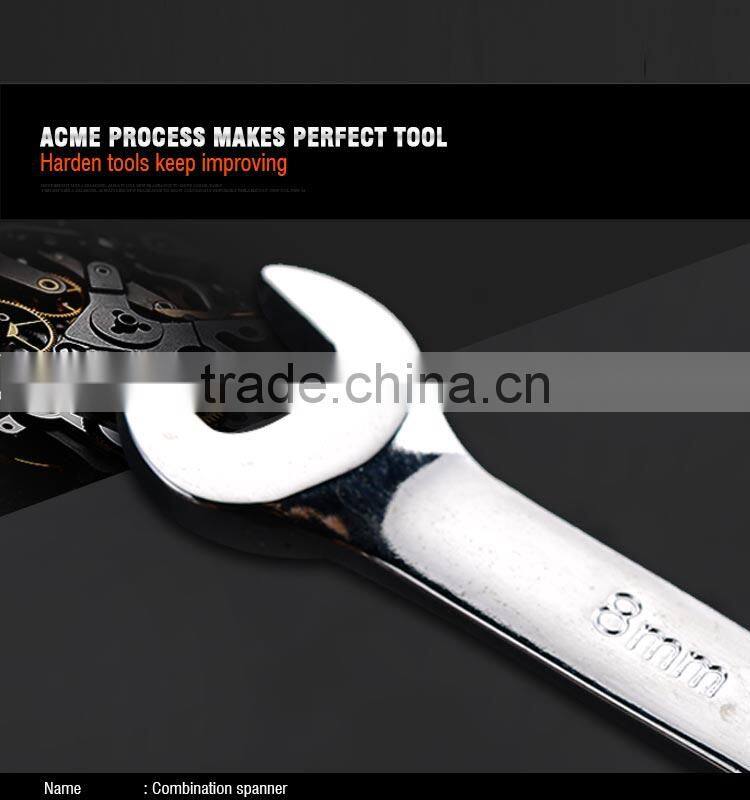 Professional Chrome Vanadium Combination Spanner Set