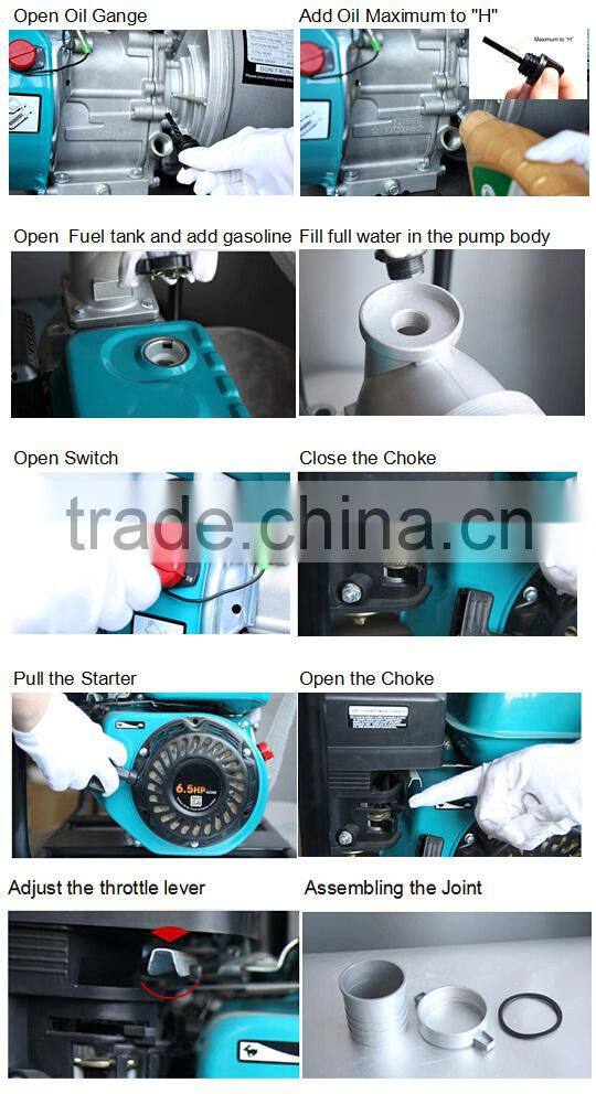 2inch 3inch agriculturel gasoline water pump