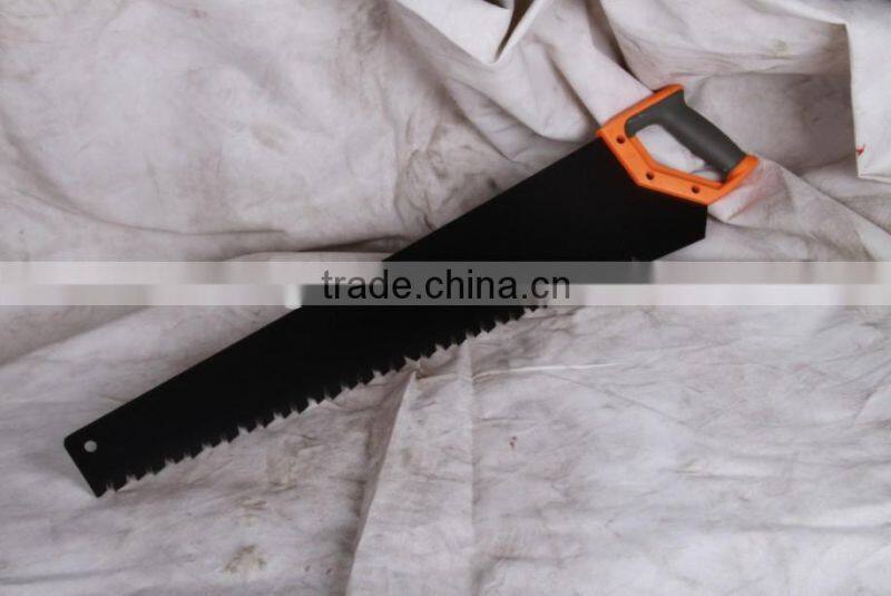 teflon coated masonry saw with wooden handle