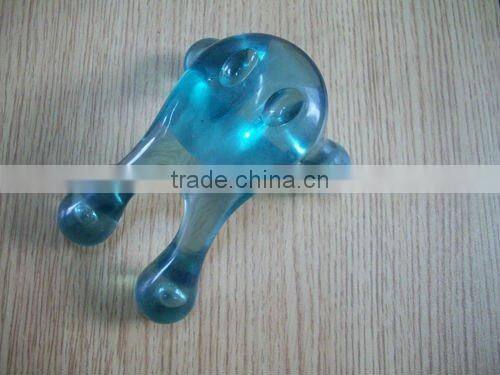 frog shape plastic massager