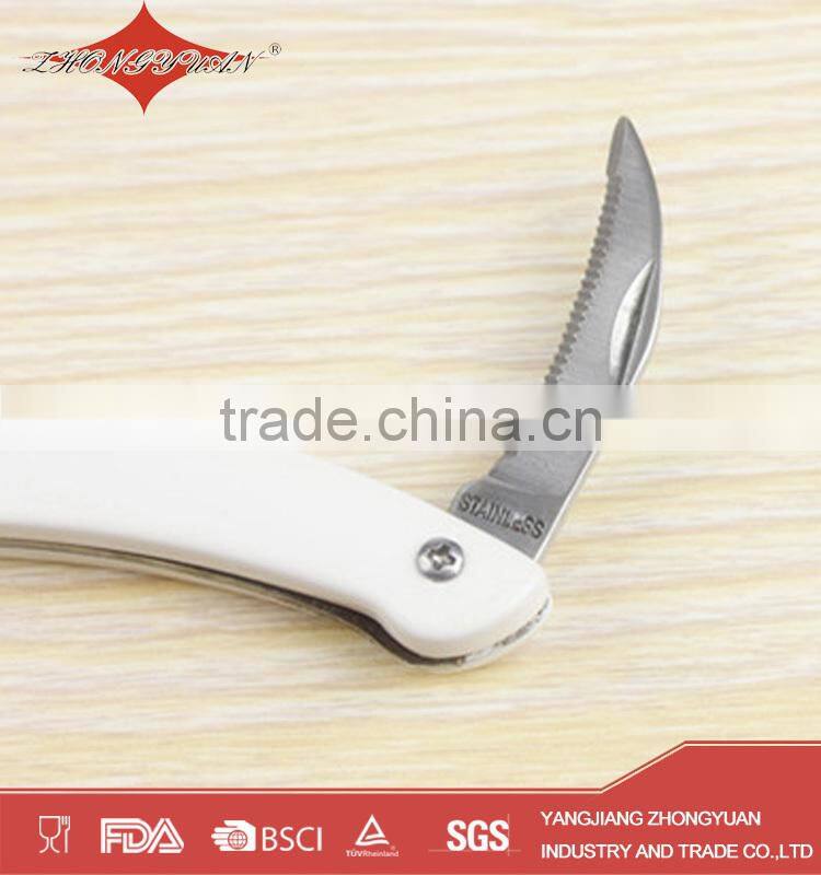 ZY-K1013 zinc alloy corkscrew wine bottle opener with knife