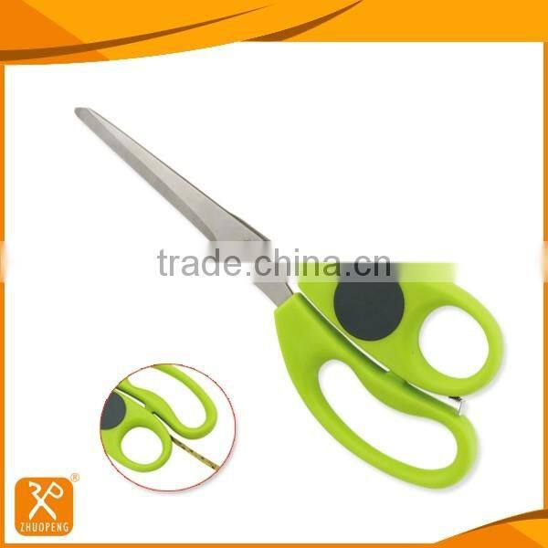 9-1/4'' new type stationery scissors with tape measure