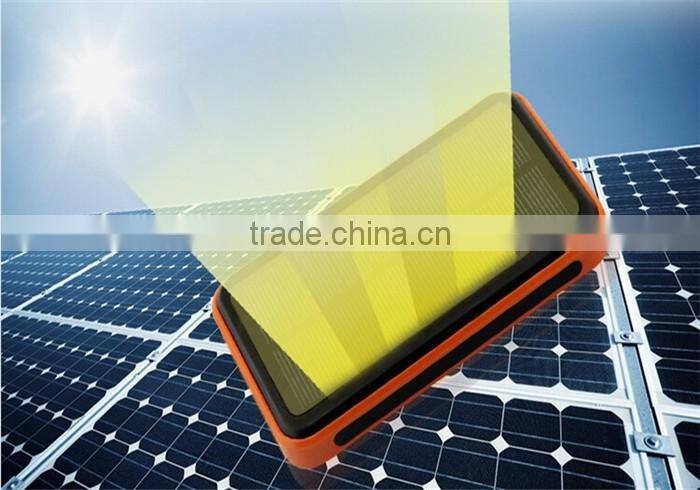 New 30000mah Waterproof solar power bank bateria externa solar charger powerbank for all mobile phone for pad