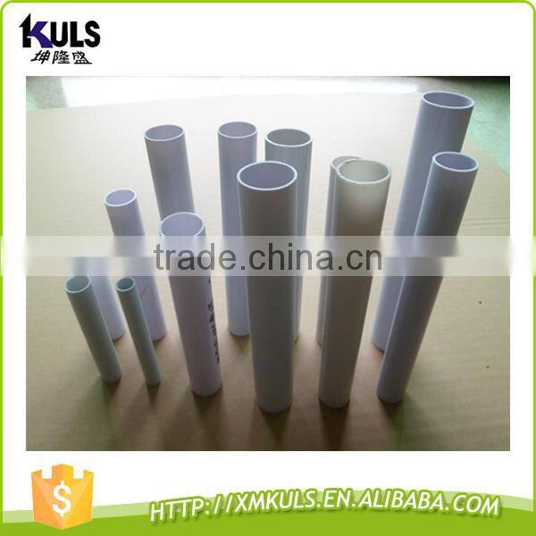 Plastic water tube for bathroom different sizes available