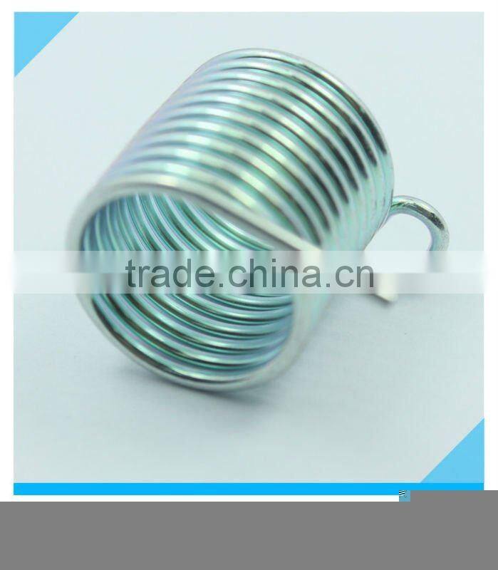 Large diameter torsion springs which can be customed