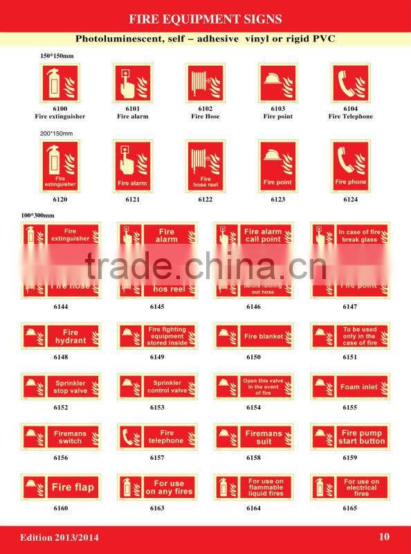 Fire Equipment Sign IMO Symbols