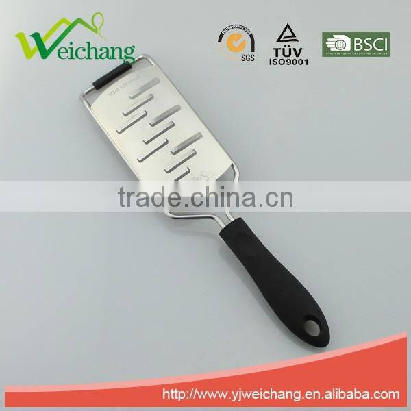 WCEG17 New design grater manual grater ETCHING GRATER vegetable kitchen graters with TPR handle